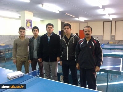 برگزاری مسابقات تنیس روی میز به مناسبت هفته پژوهش :