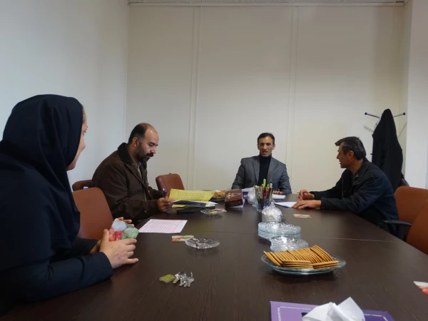 جلسه هماهنگی چگونگی برگزاری امتحانات پایان نیمسال 9