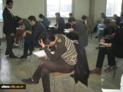 گزارش تصویری:
امتحانات پایان ترم دانشجو معلمان پردیس شهید مدرس کردستان