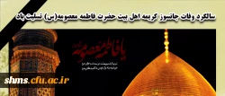 سالگرد وفات جانسوز کریمه اهل بیت حضرت فاطمه معصومه(س) تسلیت باد 2
