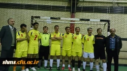 تیم فوتسال کارکنان پردیس شهید مدرس کردستان به مقام نایب قهرمانی دست یافت 2