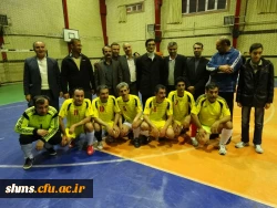 تیم فوتسال کارکنان پردیس شهید مدرس کردستان به مقام نایب قهرمانی دست یافت 6