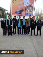 در روند مسابقات ورزشی شاهد وایثارگر دانشجو معلمان سراسر کشور
انتخاب پنج نفر از دانشجویان جهت بازی در تیم اصلی دانشگاه فرهنگیان 2