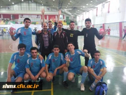 در روند مسابقات ورزشی شاهد وایثارگر دانشجو معلمان سراسر کشور
انتخاب پنج نفر از دانشجویان جهت بازی در تیم اصلی دانشگاه فرهنگیان 3