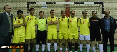 تیم فوتسال کارکنان پردیس شهید مدرس کردستان به مقام نایب قهرمانی دست یافت