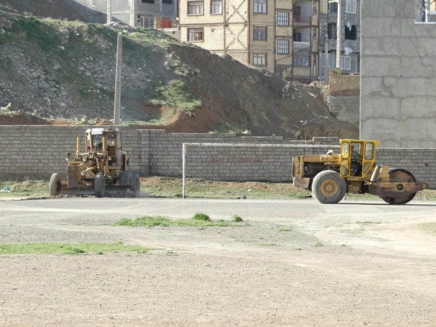 احداث دو فضای ورزشی در پردیس شهید مدرس کردستان 5