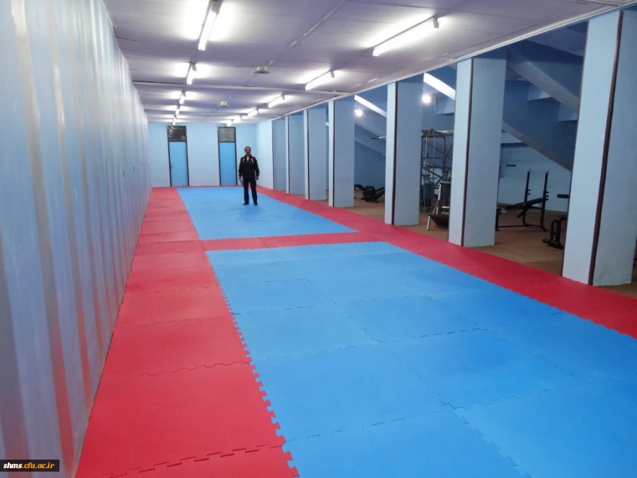 احداث دو فضای ورزشی در پردیس شهید مدرس کردستان 7