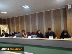 برگزاری چهارمین نشست انجمن اسلامی دانشجویان دانشگاه فرهنگیان کردستان 

در سال فاطمی مزین به دولت، ملت همدلی و همزبانی
 2