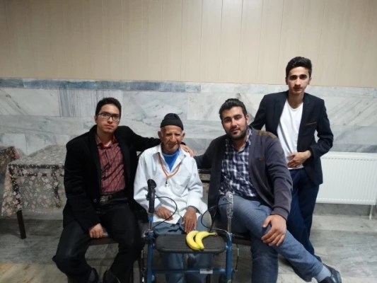 بازدید اعضای انجمن اسلامی از سرای سالمندان سنندج 3