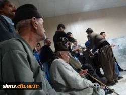 بازدید اعضای انجمن اسلامی از سرای سالمندان سنندج 7