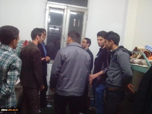 بازدید سرزده 

ریاست دکتر الماسی از کوی دانشگاه  8