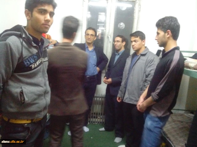 بازدید سرزده 

ریاست دکتر الماسی از کوی دانشگاه  9