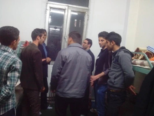 بازدید سرزده 

ریاست دکتر الماسی از کوی دانشگاه  18