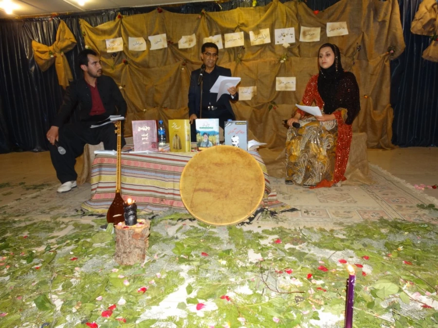 ئیواره ییک  له گه ل و شیعر و چیروک 
در هفته تعلیم و تربیت (آموزش) 11