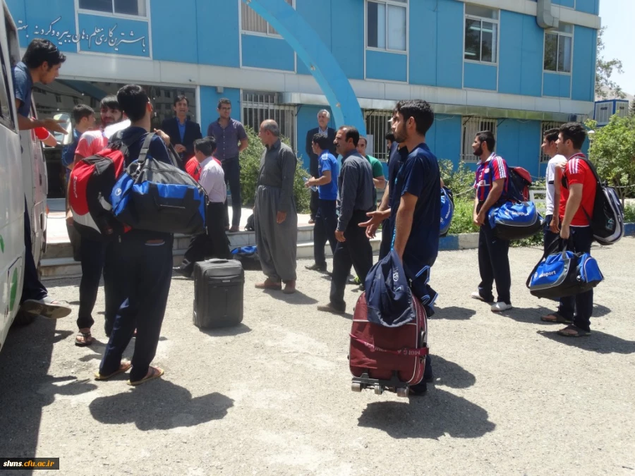 اعزام تیم های ورزشی پردیس شهید مدرس کردستان
 به بیست و دومین دوره المپیاد ورزشی دانشگاه فرهنگیان 15