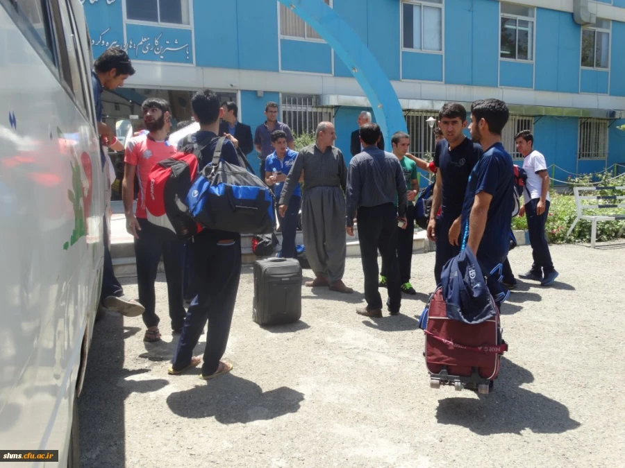 اعزام تیم های ورزشی پردیس شهید مدرس کردستان
 به بیست و دومین دوره المپیاد ورزشی دانشگاه فرهنگیان 16