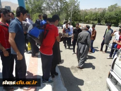 اعزام تیم های ورزشی پردیس شهید مدرس کردستان
 به بیست و دومین دوره المپیاد ورزشی دانشگاه فرهنگیان 23