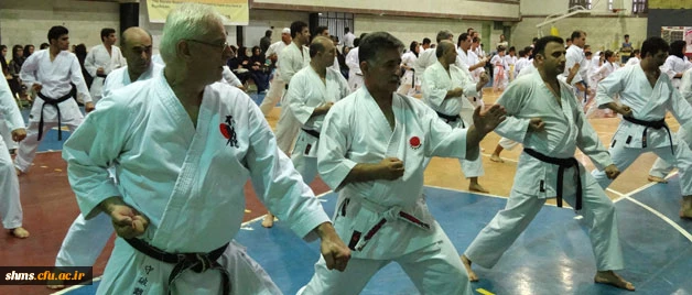 برگزاری استاژ فنی و حرفه ای کاراته سبک فودوکان 2