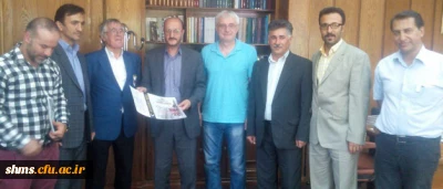 طی دیداری :
اهدا دان یک کاراته به استاندار کردستان