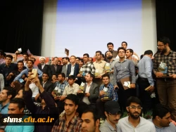 موفقیت چشم گیر  دانشجو معلمان :
موفقیت  دانشجو معلمان اعزامی به جشنواره علمی، ادبی و هنری سراسری دانشگاه فرهنگیان 5