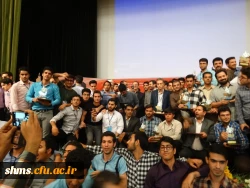 موفقیت چشم گیر  دانشجو معلمان :
موفقیت  دانشجو معلمان اعزامی به جشنواره علمی، ادبی و هنری سراسری دانشگاه فرهنگیان 6