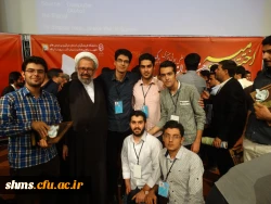 موفقیت چشم گیر  دانشجو معلمان :
موفقیت  دانشجو معلمان اعزامی به جشنواره علمی، ادبی و هنری سراسری دانشگاه فرهنگیان 7