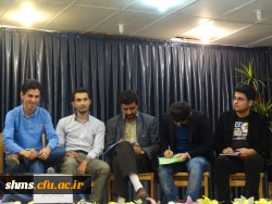 طی مناظره ی انتخاباتی 
کاندیداتورهای شورای صنفی رفاهی دانشجویی شهید مدرس از خود دفاع کردند. 6