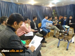 طی مناظره ی انتخاباتی 
کاندیداتورهای شورای صنفی رفاهی دانشجویی شهید مدرس از خود دفاع کردند. 12