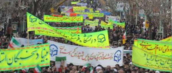 تقدیر سرپرست پردیس شهید مدرس کردستان

به یمن حضور حماسی دانشجویان، اساتید و همکاران دانشگاه فرهنگیان در راهپیمایی 22 بهمن 2