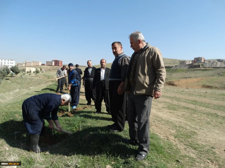 با حضور دکتر مسعود الماسی و همکاران پردیس شهید مدرس کردستان 

آیین درختکاری در محوطه زمین خاکی  دانشگاه برگزار شد. 11