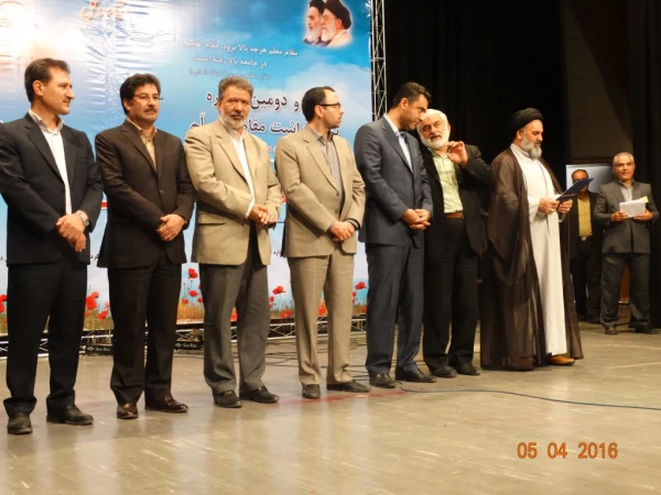 تجلیل از دانشجو معلمان برتر استانی :

در سی و دومین یادواره بزرگداشت مقام معلم و استاد شهید مرتضی مطهری استان کردستان 11