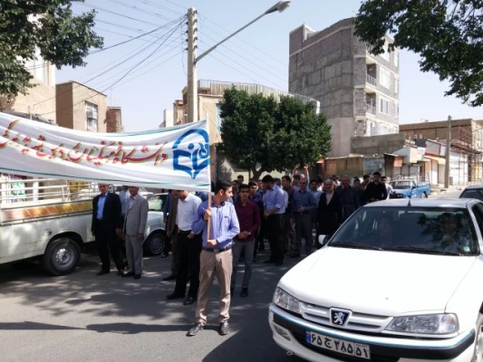 به روایت تصویر:

راهپیمایی دانشگاه فرهنگیان کردستان در روز قدس شریف  4