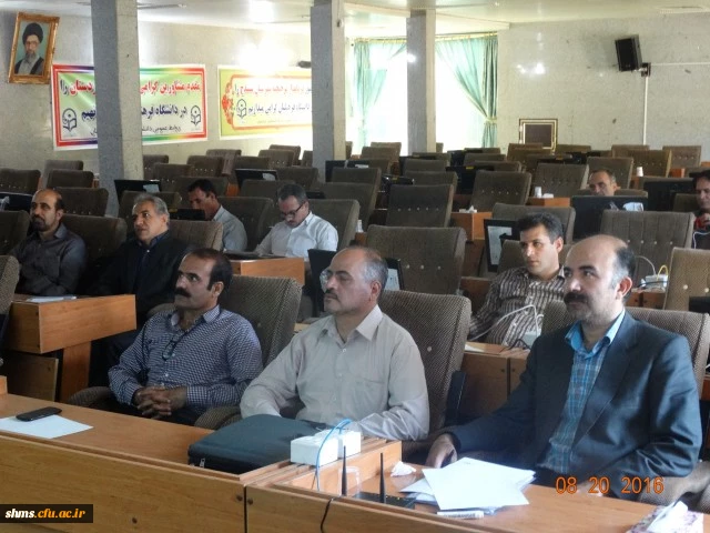 آموزش سامانه جدید گلستان:
بصورت  ویدئو کنفرانس ویژه اساتید و همکاران پردیس ها ی کشور 3