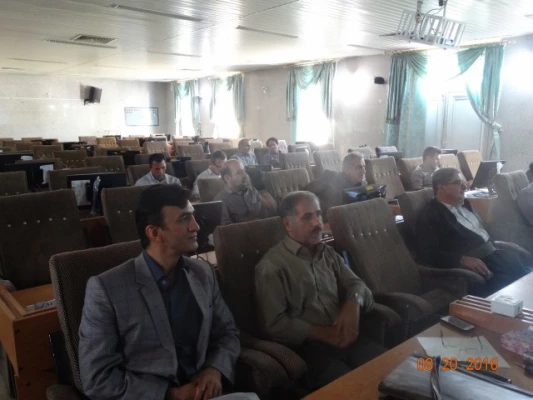 آموزش سامانه جدید گلستان:
بصورت  ویدئو کنفرانس ویژه اساتید و همکاران پردیس ها ی کشور 2