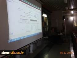 آموزش سامانه جدید گلستان:
بصورت  ویدئو کنفرانس ویژه اساتید و همکاران پردیس ها ی کشور 6