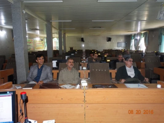 آموزش سامانه جدید گلستان:
بصورت  ویدئو کنفرانس ویژه اساتید و همکاران پردیس ها ی کشور 8