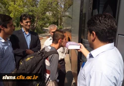 کاروان اعزامی را  با عبور از زیر قرآن و تمسک به توفیقات الهی راهی دیار ضامن آهو نمودند. 4