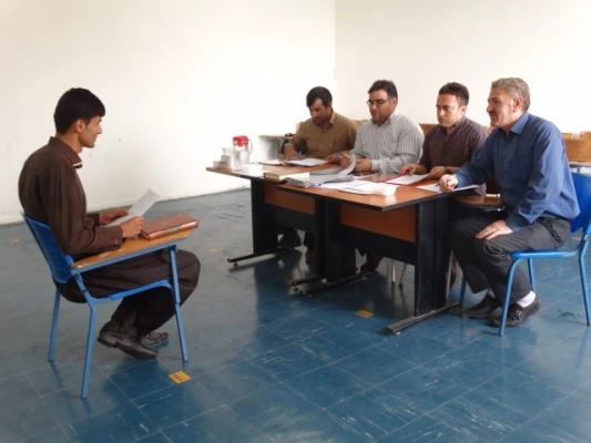 گزارش تصویری از مراحل اجرای مصاحبه داوطلبان ورود به دانشگاه فرهنگیان 6