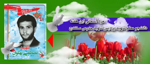 مرد آسمانی:
 
شهید مصطفی پهلوان  2
