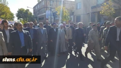 تجمع یوم الله ۱۳ آبان با حضور پرشور دانشجویان ، همکاران و اساتید پردیس شهید مدرس سنندج