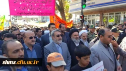 تجمع یوم الله ۱۳ آبان با حضور پرشور دانشجویان ، همکاران و اساتید پردیس شهید مدرس سنندج