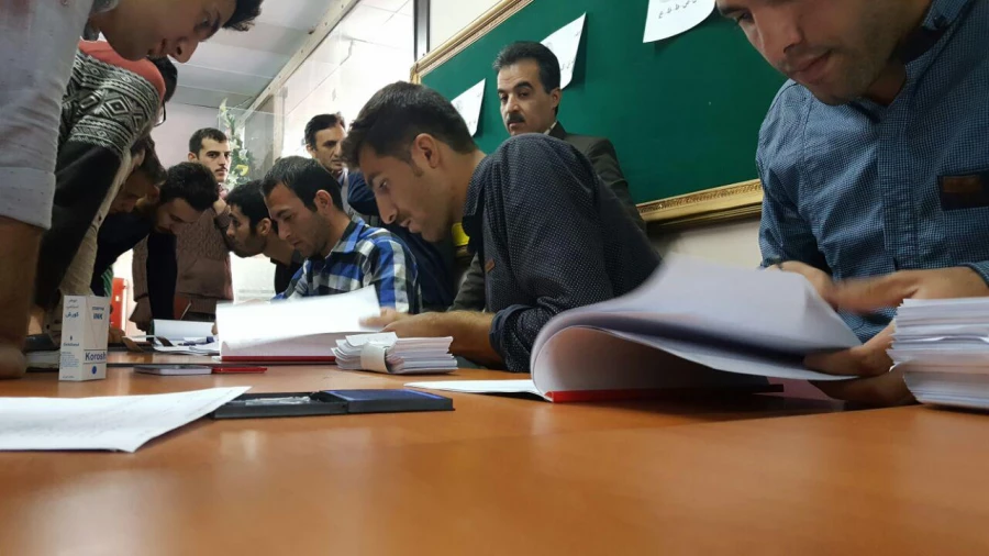 آغاز رای گیری شوراهای صنفی در پردیس شهید مدرس سنندج