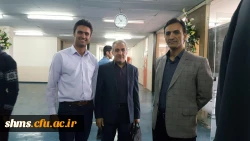 بازدید دکتر الماسی سرپرست شهید مدرس سنندج  از شعبه اخذ رای