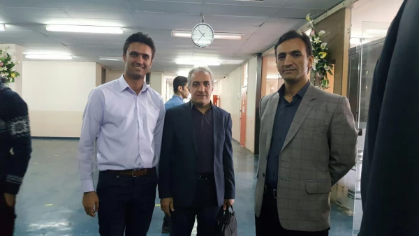 بازدید دکتر الماسی سرپرست شهید مدرس سنندج  از شعبه اخذ رای