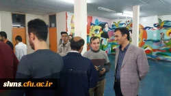 بازدید دکتر الماسی سرپرست شهید مدرس سنندج  از شعبه اخذ رای