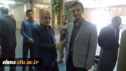 بازدید دکتر الماسی سرپرست شهید مدرس سنندج  از شعبه اخذ رای