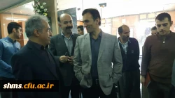 بازدید دکتر الماسی سرپرست شهید مدرس سنندج  از شعبه اخذ رای