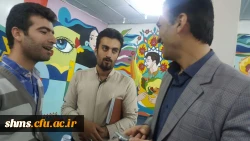 بازدید دکتر الماسی سرپرست شهید مدرس سنندج  از شعبه اخذ رای