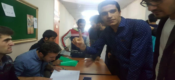 انتخابات با شور و شوق خاصی در حال برگزاری است