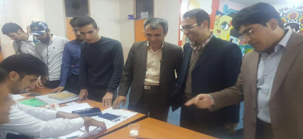 بازدید سرزده مسئول حراست